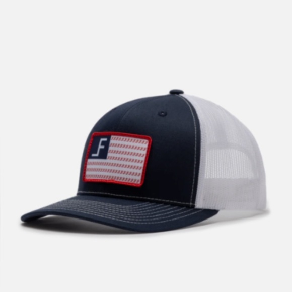 PERFECTGAME  Freedom Logo Adjustable Snapback Cap Hat Navy/White - Picture 1 of 4